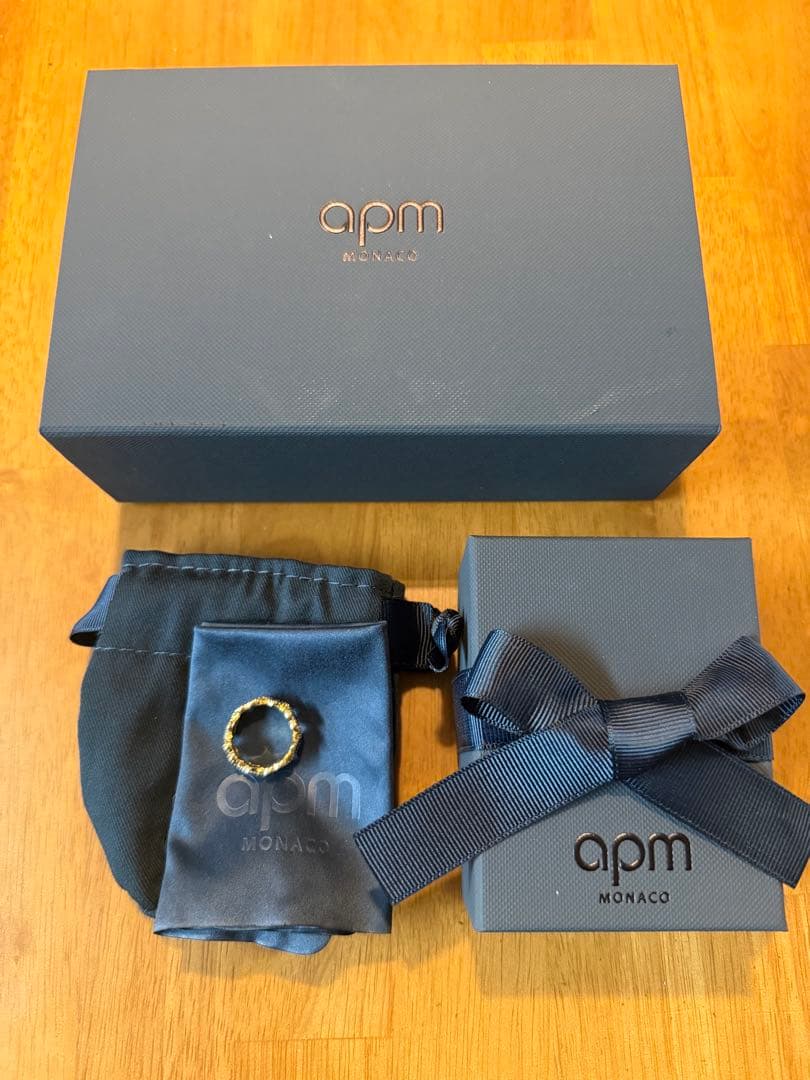 apm MONACO ハート型リング マラカイト 10号 - メルカリ