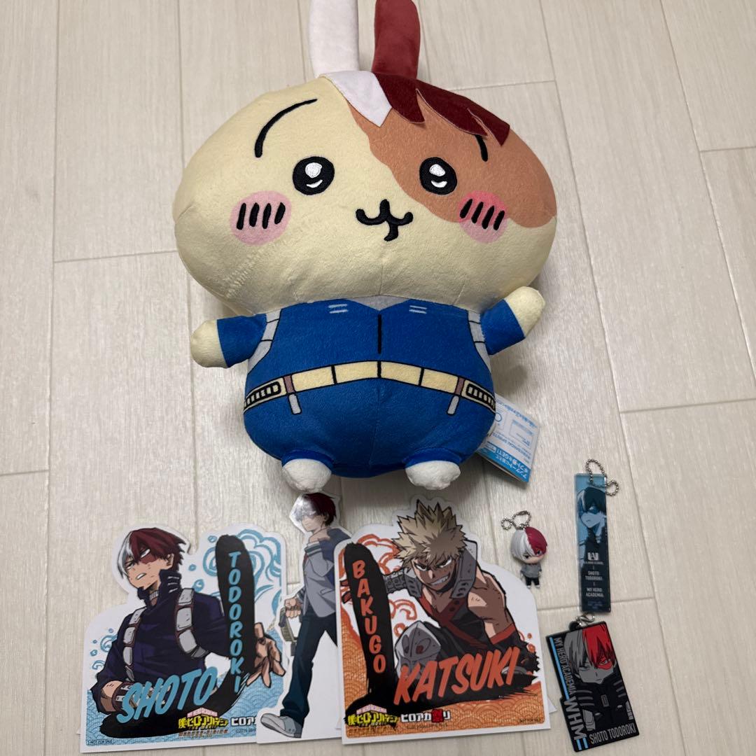 僕のヒーローアカデミア×ちいかわ めちゃもふぐっとぬいぐるみ 轟焦凍