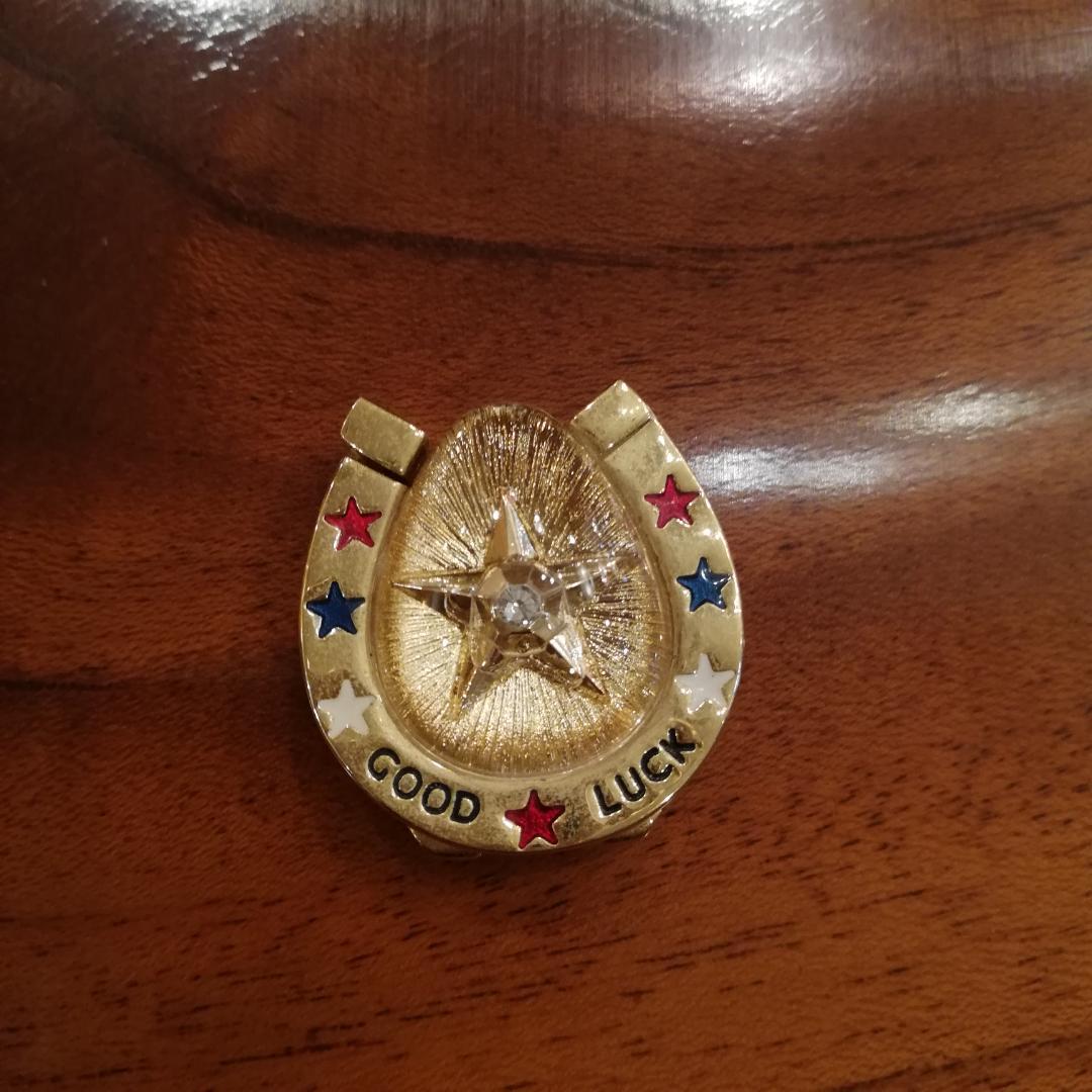 希少♠ESTEE LAUDE　練香水　グットラックホースシュー