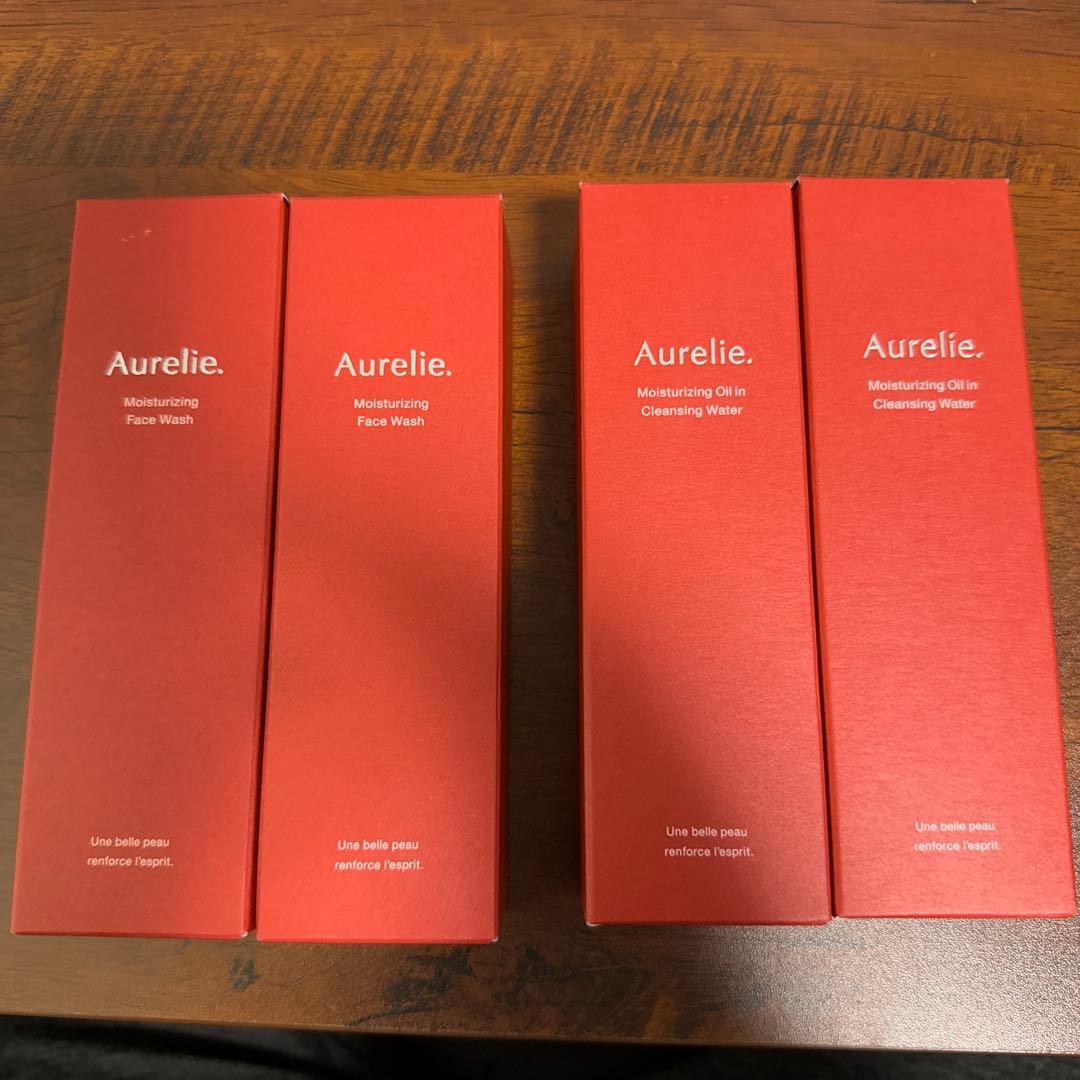 Aurelie クレンジング、洗顔料　セット