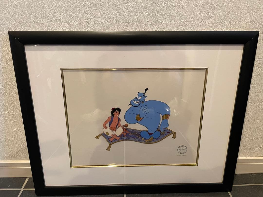 Disney アラジン セル画　美品　ビンテージ　アンティーク　限定