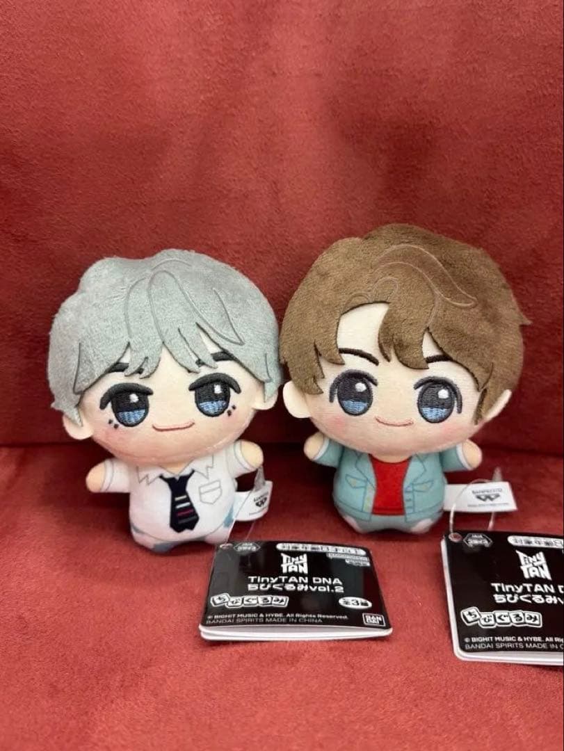 BTS TinyTAN DNA ちびぐるみ V テテ グク 2種セット - メルカリ