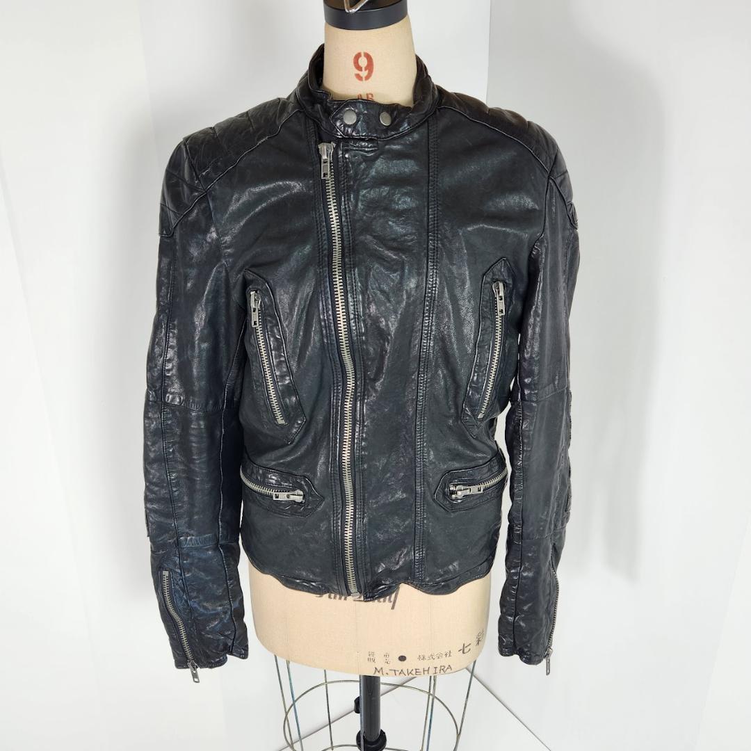 DIESEL ディーゼル シングルライダース ブラック Sサイズ シープレザー 楽天市場】ディーゼル DIESEL ジャケット レザージャケット シングル