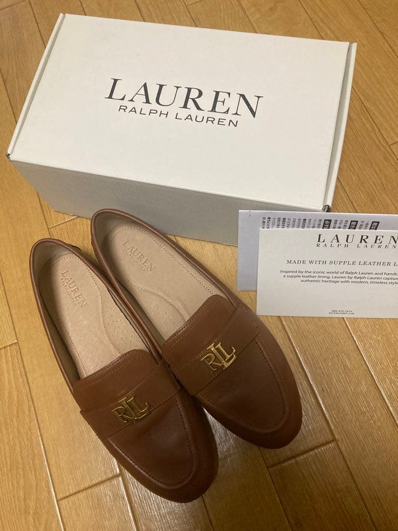 【美品】LAUREN RALPH LAUREN ローファー　37 LAUREN RALPH LAUREN（ローレン ラルフローレン） ローファー Tasha