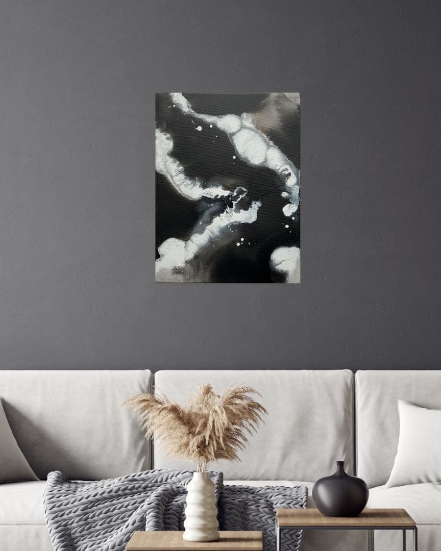 アート/絵画/インテリア/ニュアンス/テクスチャー/水墨画/抽象画/海外/北欧