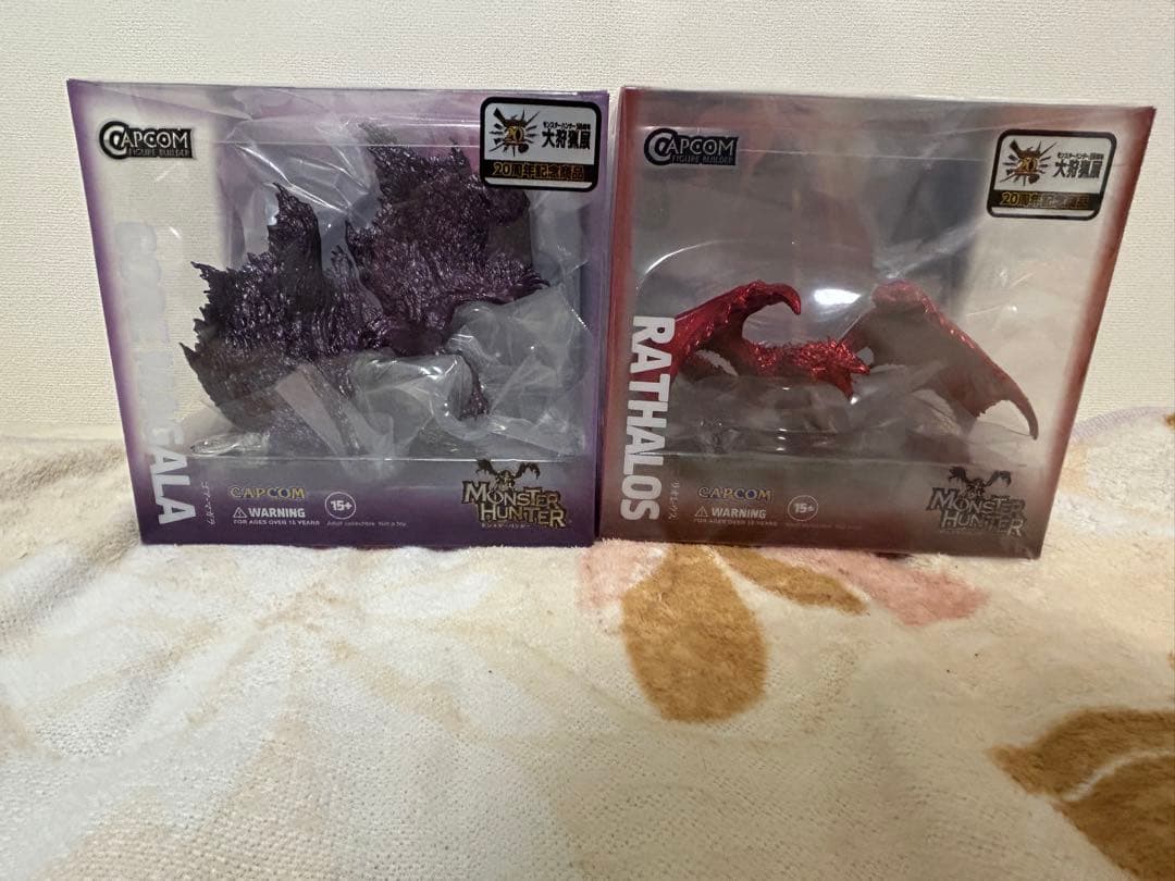 モンスターハンター20周年 大狩猟展 ゴアマガラ　リオレウス　未開封