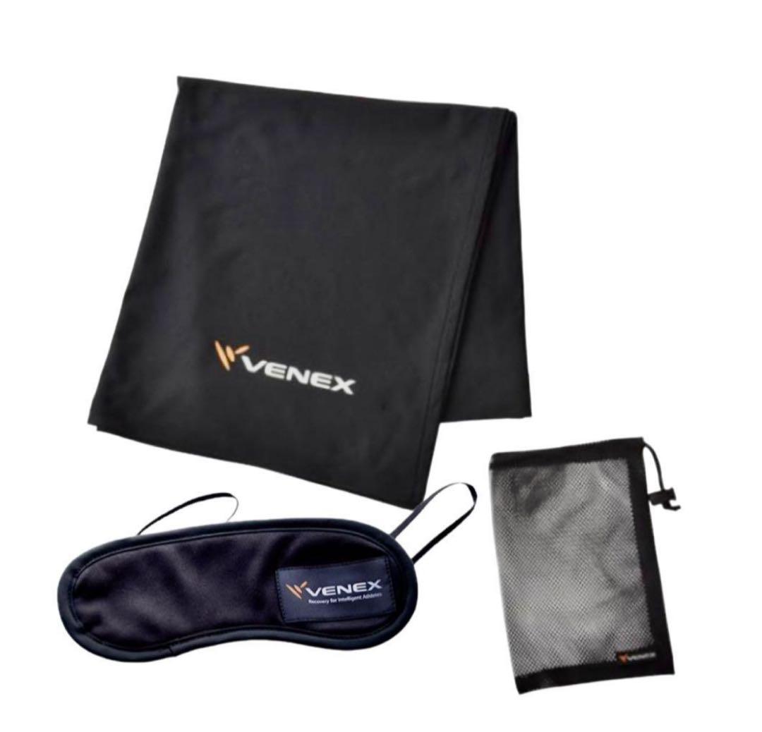 VENEX ベネクス リカバリークロス+ アイマスク　ブラック