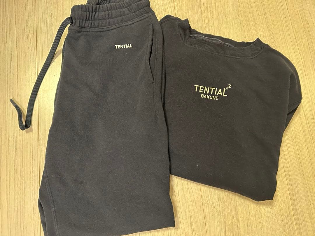 TENTIAL ネイビー　スウェットセット S