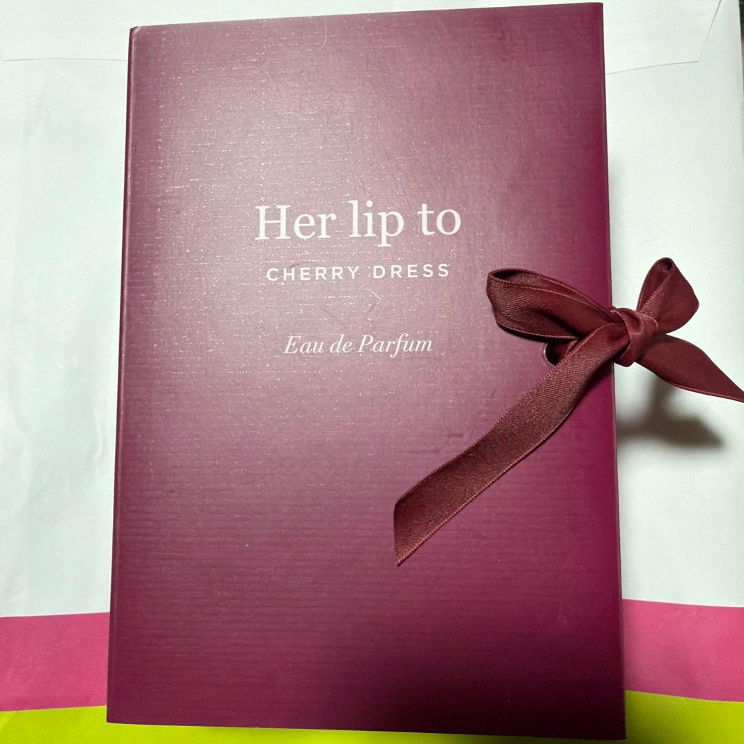 herlipto♡CHERRY DRESS - メルカリ