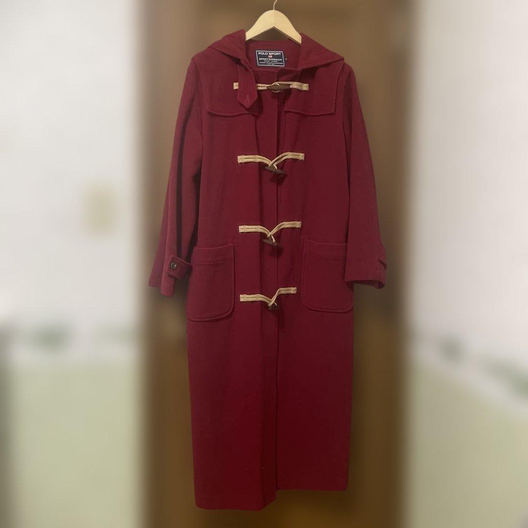 美品‼️Polo Sport ラルフローレン ダッフルコート160 レディースL
