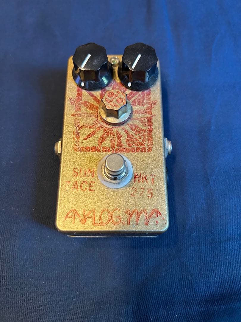 ギター ANALOGMAN SUNFACE NKT275 White dot Analogman Sun Face NKT 275 White Dot Low Gain 2008 – Tonefest