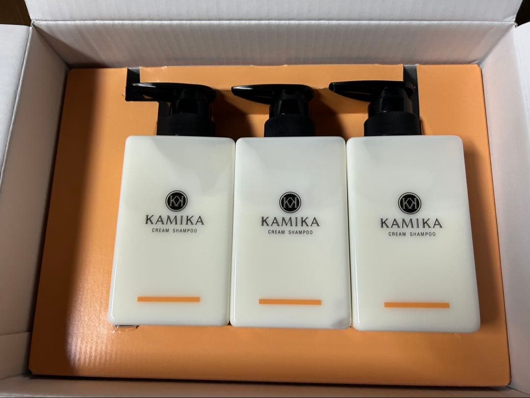 ル*ー様 KAMIKA クリームシャンプー 3本セット