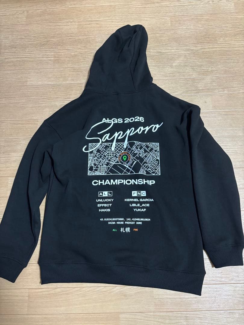 fnatic✖︎alliance パーカー&スカーフ apex algs札幌限定品 - メルカリ