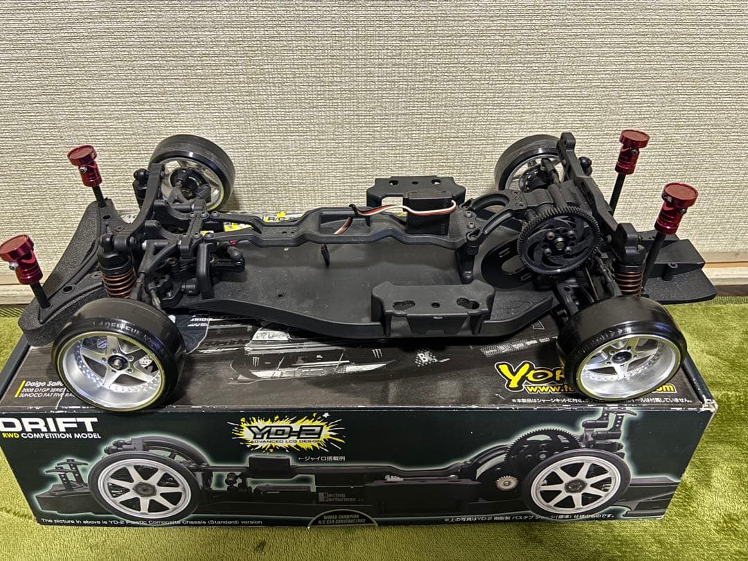 ドリフト ラジコン ヨコモ 2駆 YD-2 ジャイロ付き 改造多数 室内走行数回