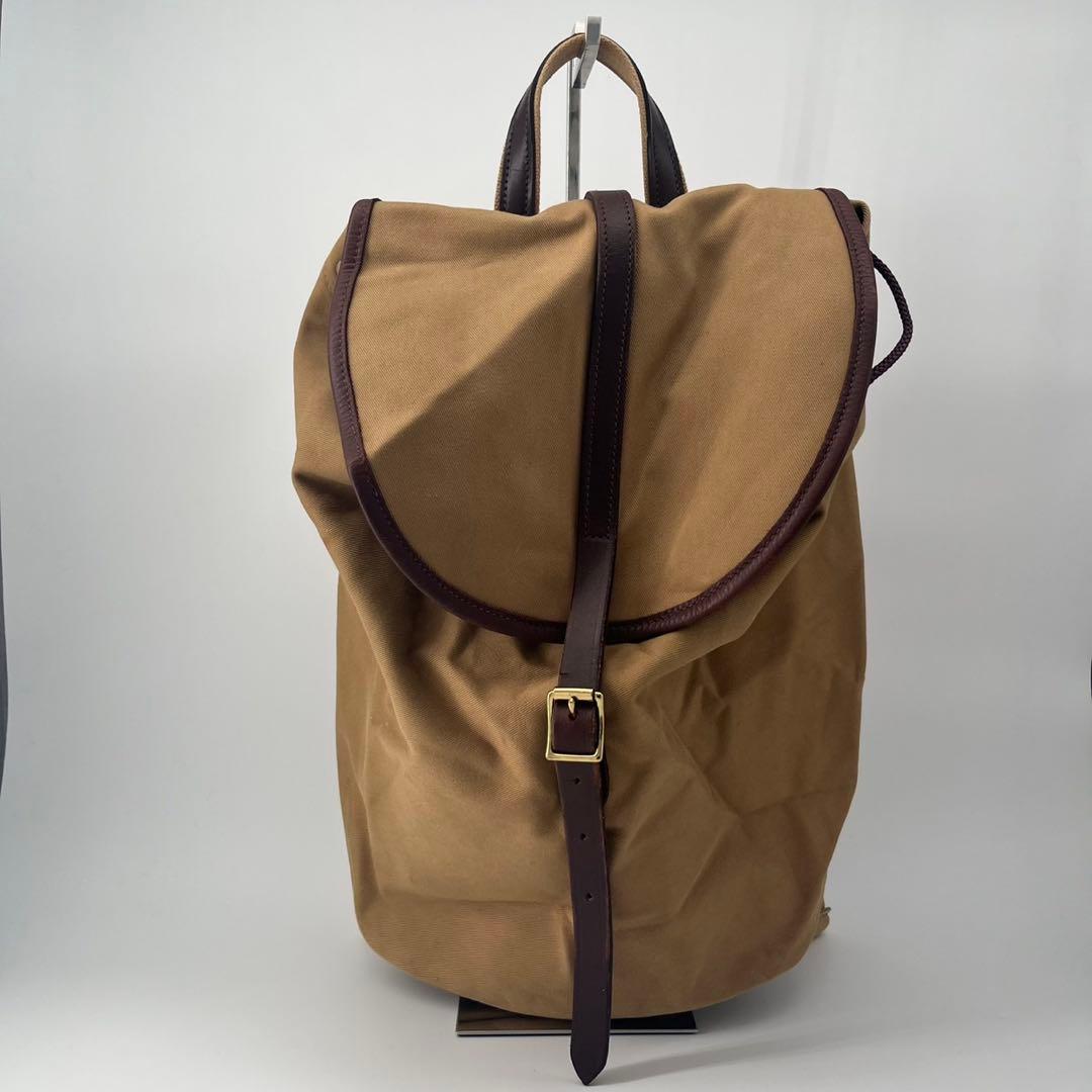 Brady ブレディ　リュック　キャンバス　キャメル　バッグパック BRADY(ブレディ) / MEESE/リュック/キャンバス//キャメル/無地