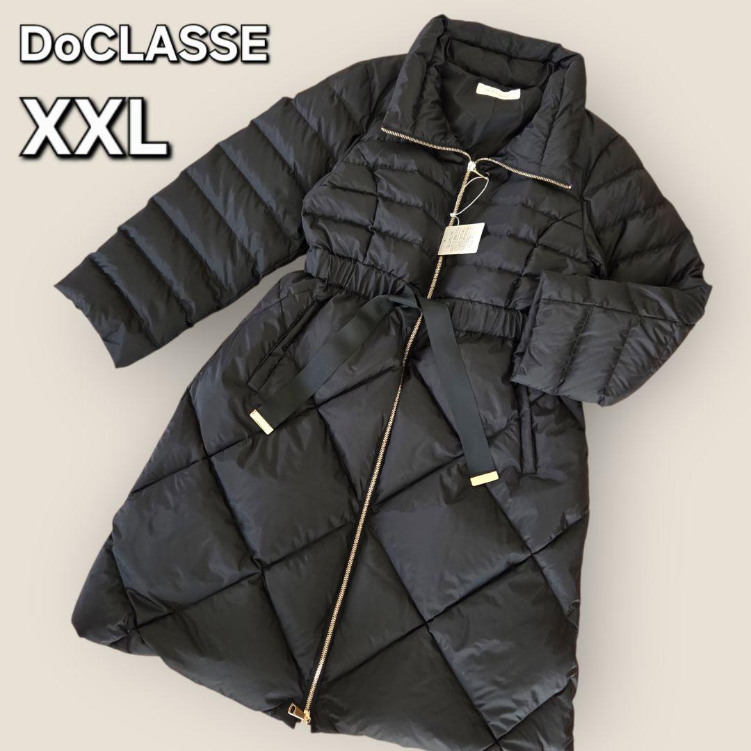 未使用✨XXLサイズ✨ DoCLASSE　ブラック　ロングダウンコート 楽天市場】ドゥクラッセ doclasse（コート・ジャケット｜レディース