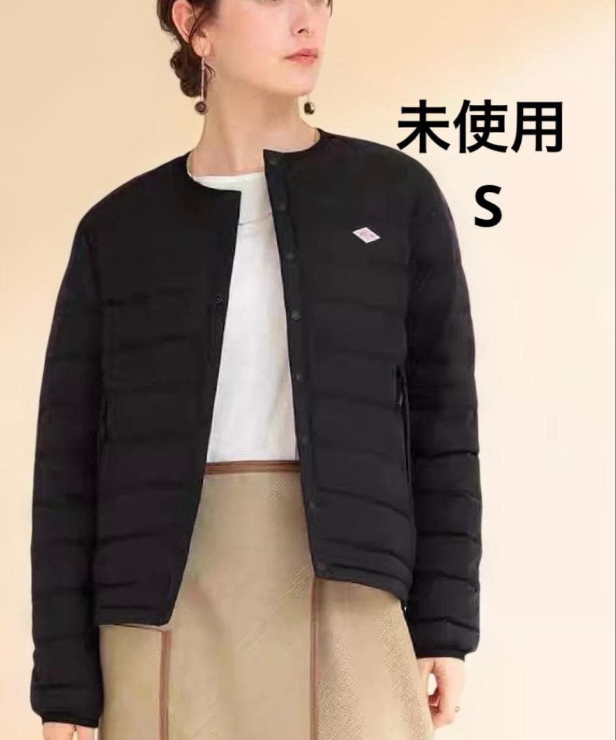 未使用　ダントン インナーダウン ジャケット ブラック　S