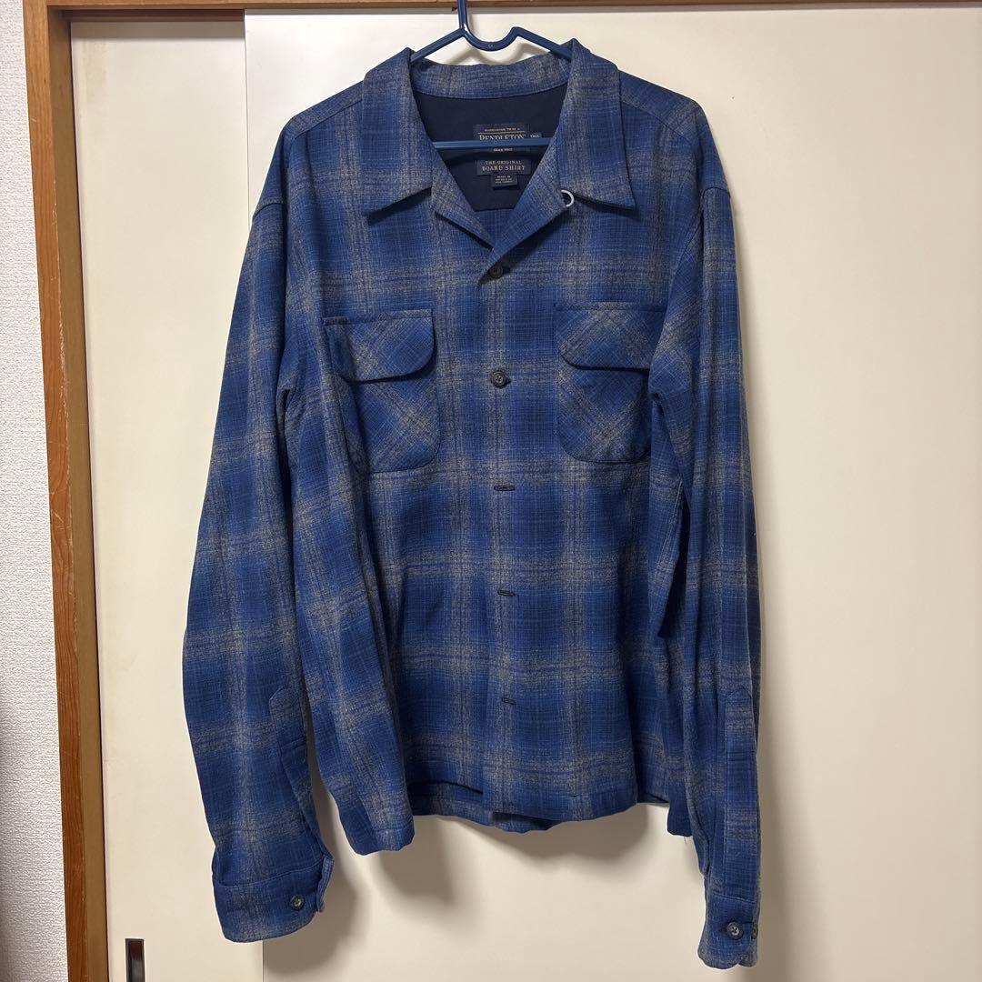 Pendleton Board Shirt L ネルシャツ シャドー　オンブレ