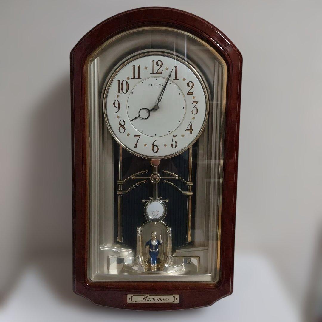 【美品】希少　SEIKO セイコー　からくり時計 マリオーヌ　 RE526B