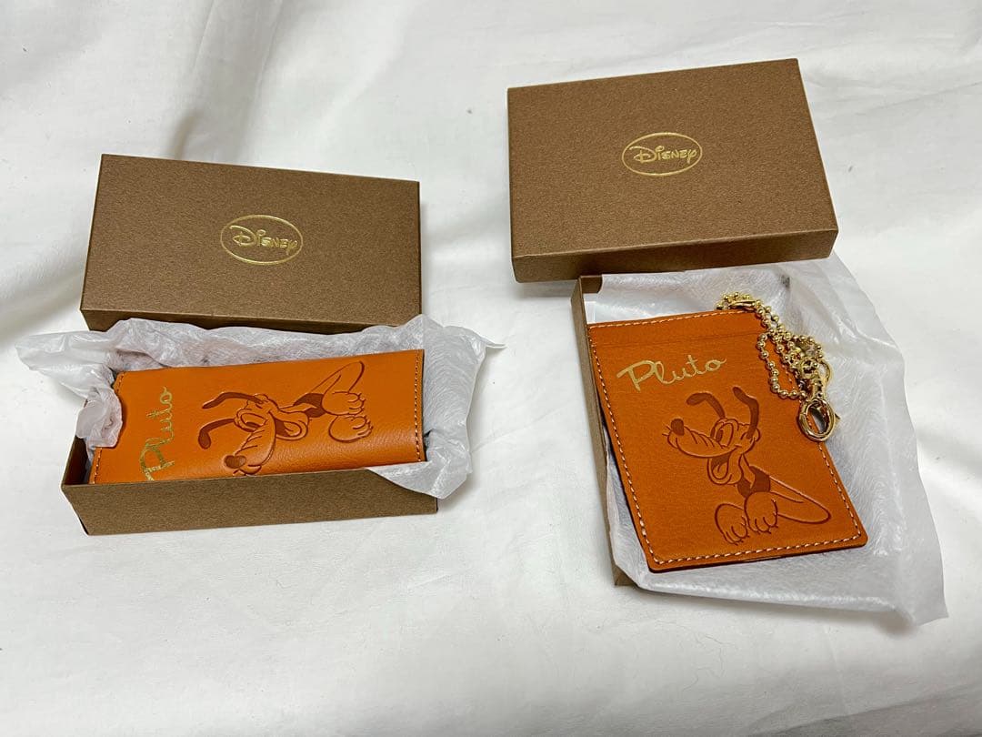 匿名配送/ディズニー プルート キーケース&パスケース