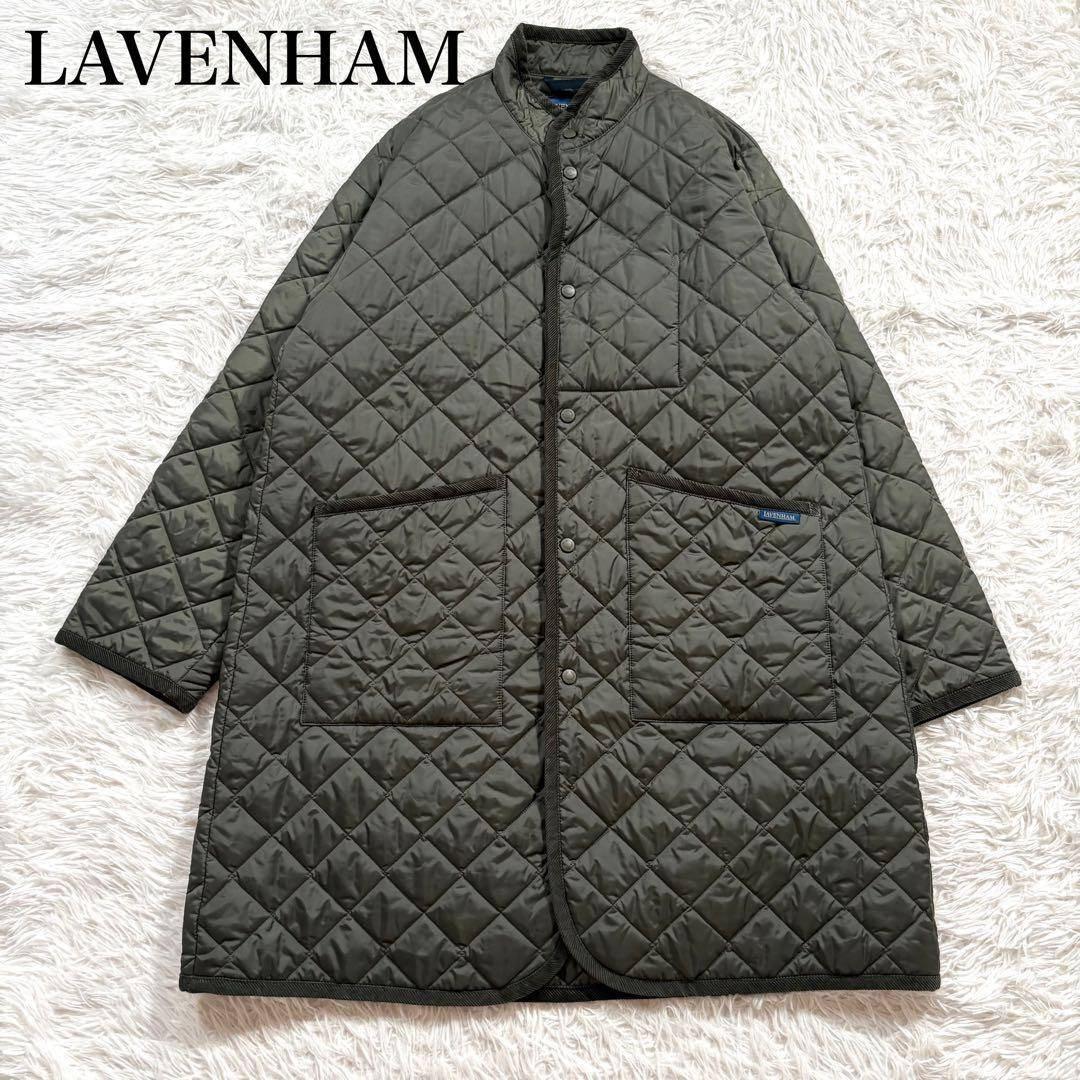 ラベンハム　キルティング コート ミックフィールド　カーキ　Mサイズ