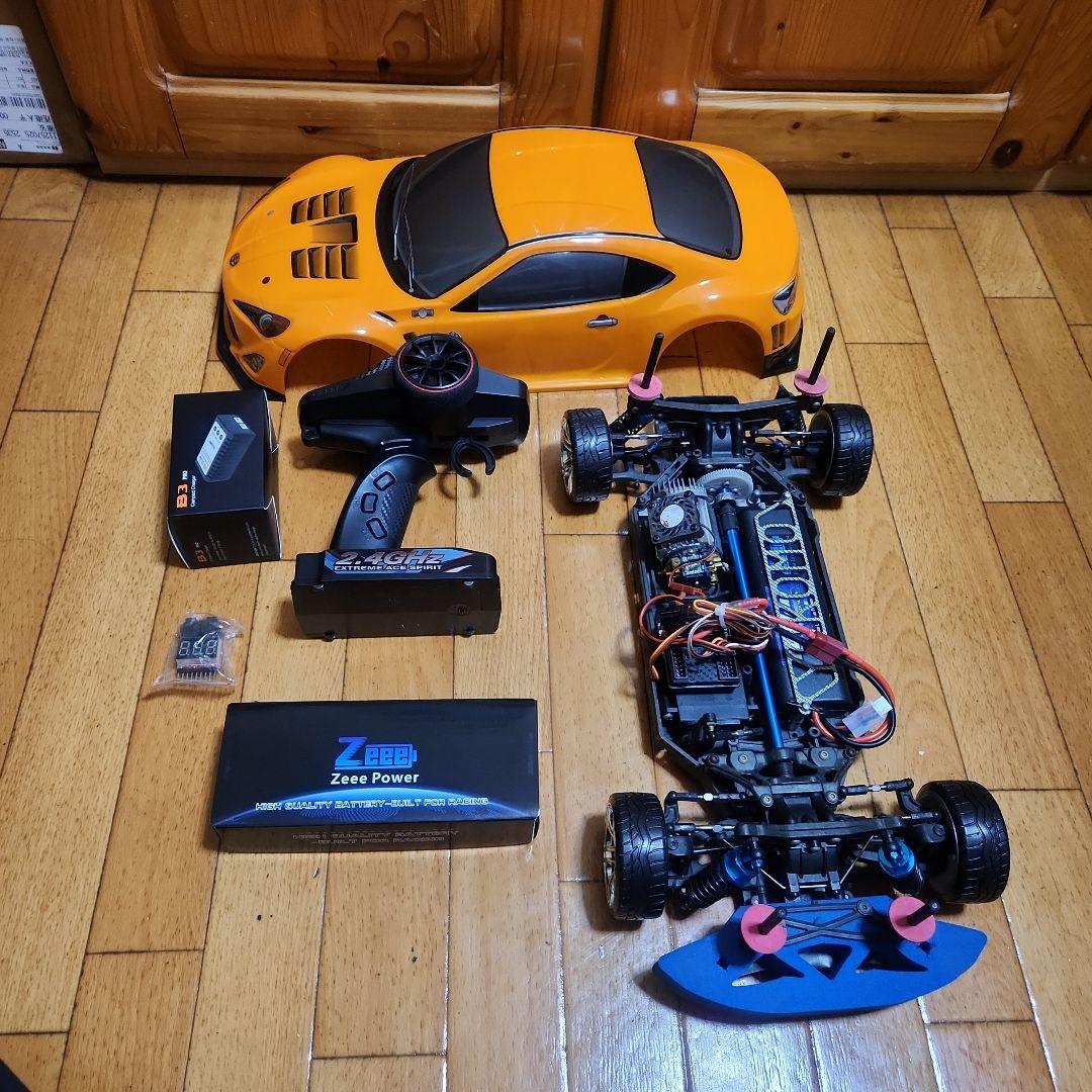 激安 ドリパケ フルセット オレンジ86 ボディ tt02 ラジコン YD-2