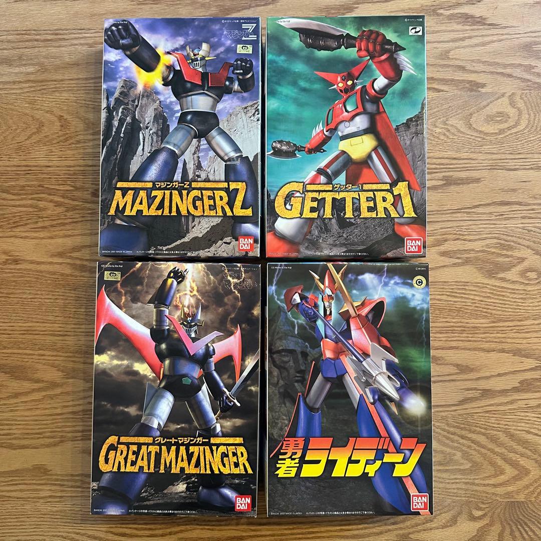 【レア】メカニックコレクション　マジンガーＺ　他　4体セット プラモ　未組立品