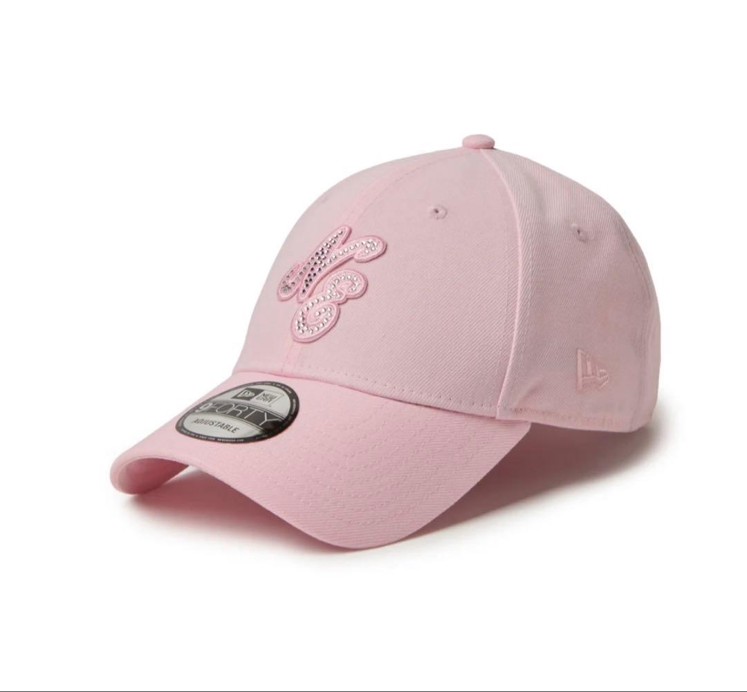 9FORTY ラインストーン ピンク new era キャップ ニューエラ