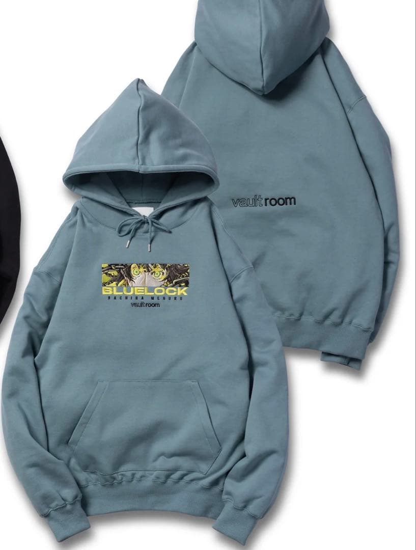 vault room × BLUE LOCK パーカー( 蜂楽廻) TVアニメ『ブルーロック』×Favoriteコラボ 蜂楽 廻モチーフパーカー