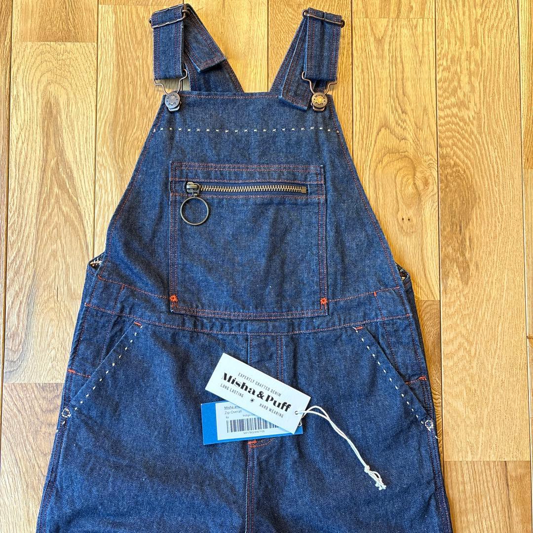 misha and puff zip overall デニムオーバーオール 6y - メルカリ