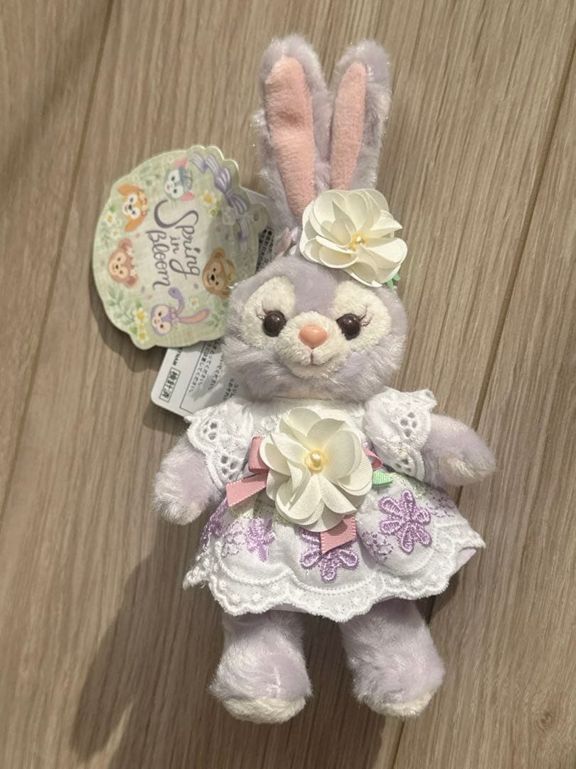 ディズニーシー/ステラルー/スプリングインブルーム/ぬいぐるみバッジ/ぬいば