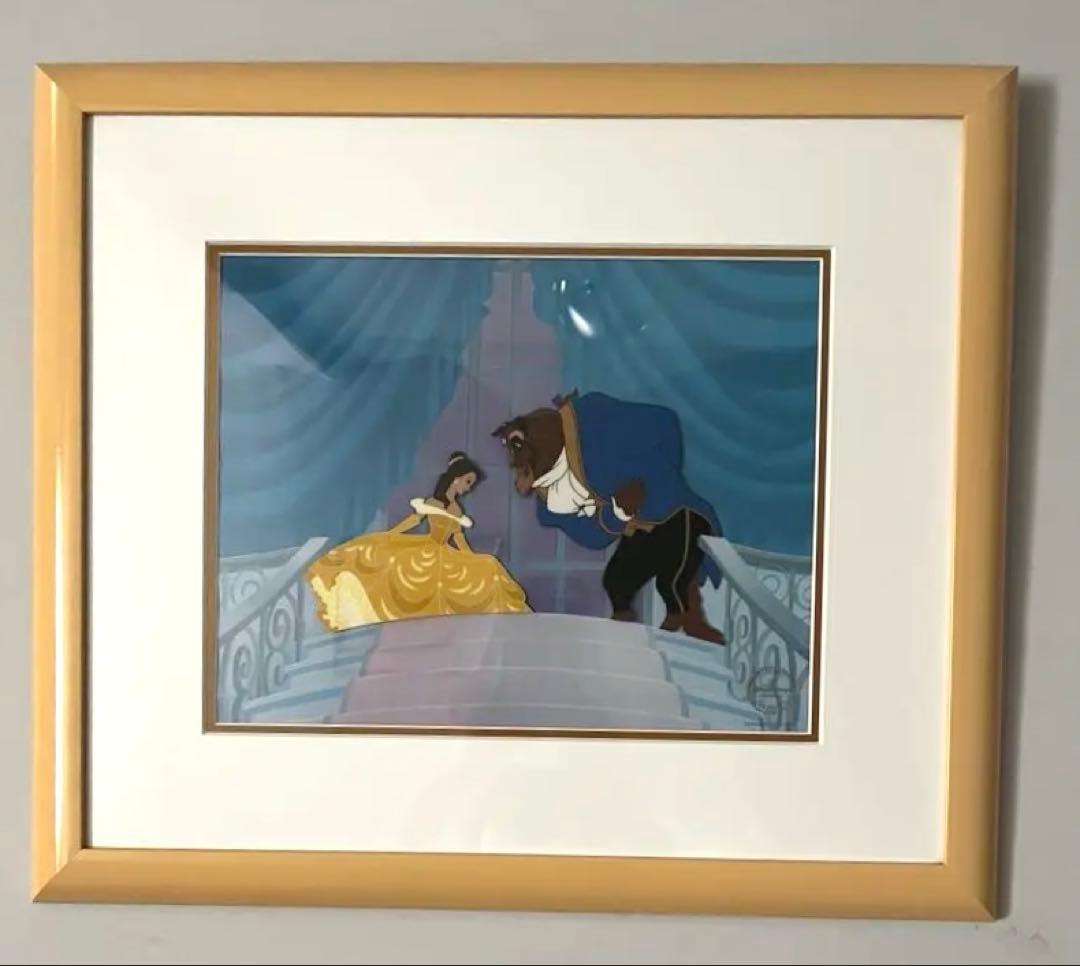 セル画　美女と野獣