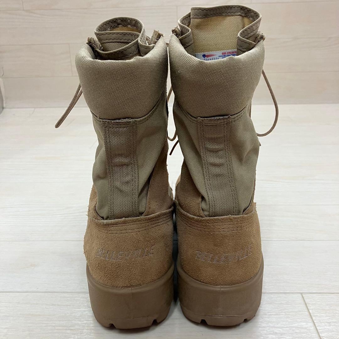 BELLEVILLE 米軍 コンバットブーツ ミリタリー ベージュ 07.5W
