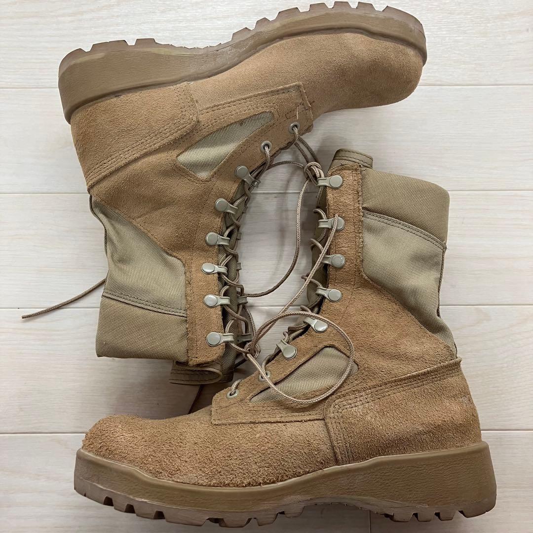 BELLEVILLE 米軍 コンバットブーツ ミリタリー ベージュ 07.5W