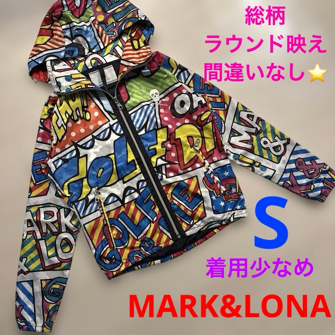 MARK&LONA マークアンドロナ レディース POP柄 総柄 ブルゾン S - メルカリ