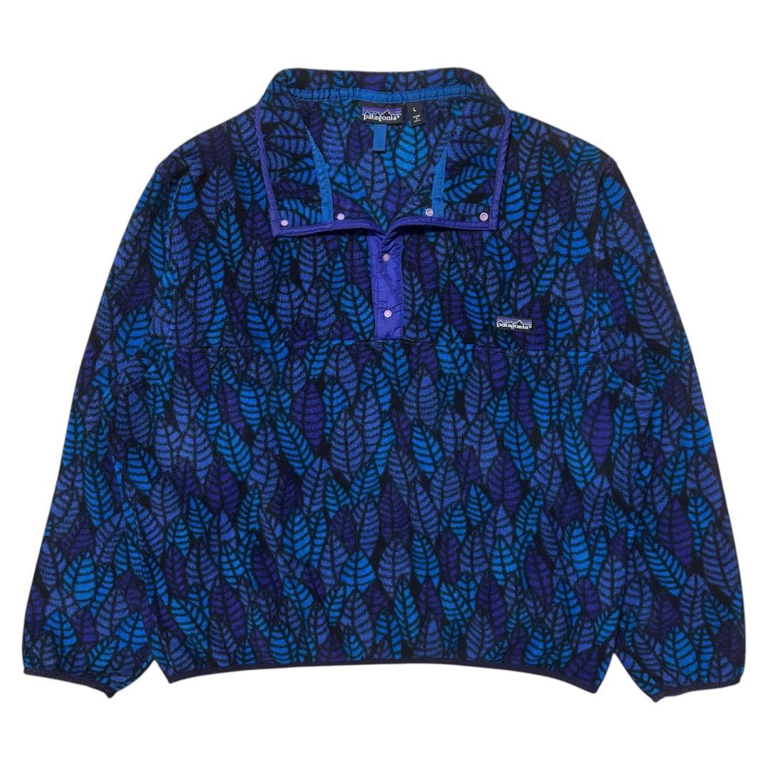 激レア 90s Patagonia スナップT パタゴニア リーフ柄 - メルカリ