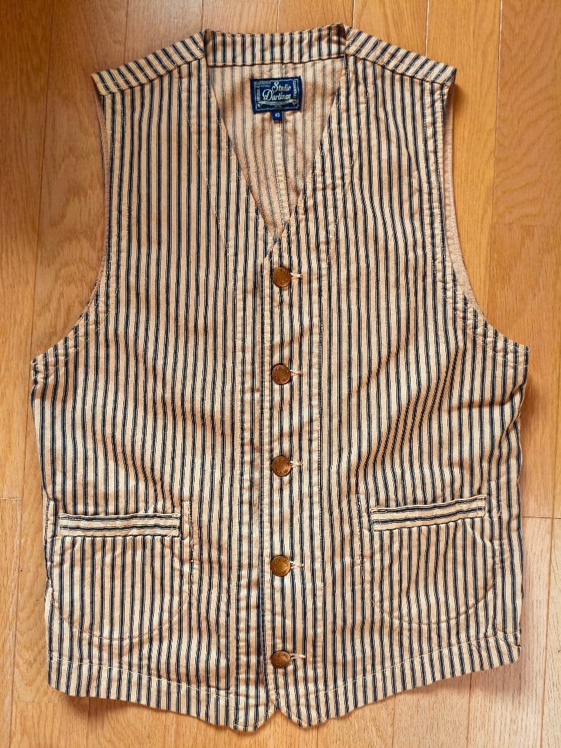 Studio Dartisan/ステュディオダルチザン　ビンテージ ベスト