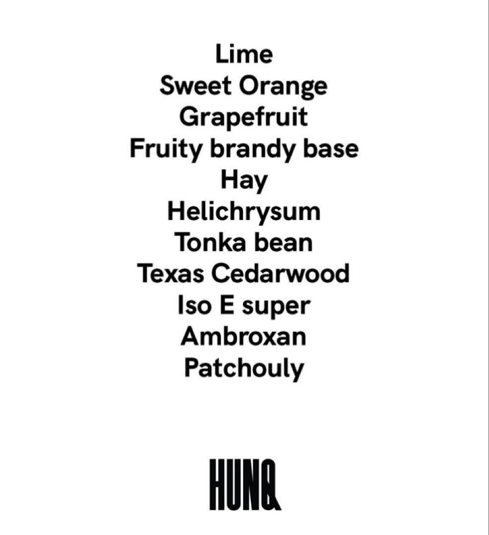 希少 日本未発売 HUNQ #002 Barman 100ml