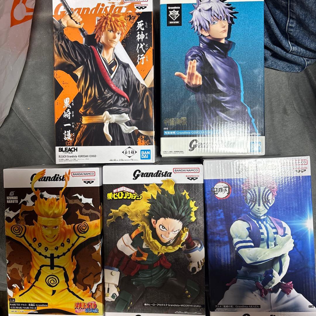 Grandista まとめ売り フィギュア 5体セット