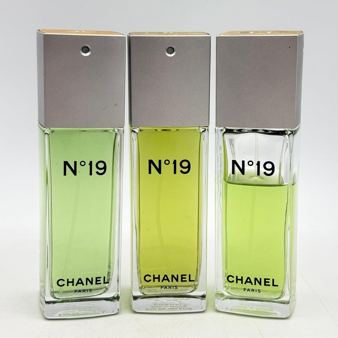 シャネル N°19 オードゥトワレ まとめ売り 香水 1018-S7106h