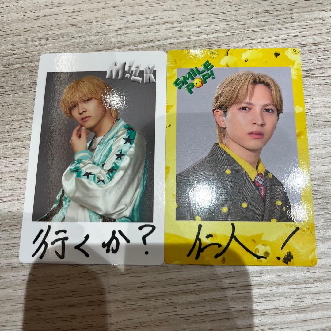 チェキ風トレカ チェキトレカ M!LK SMILE POP スマポ 吉田仁人 - メルカリ