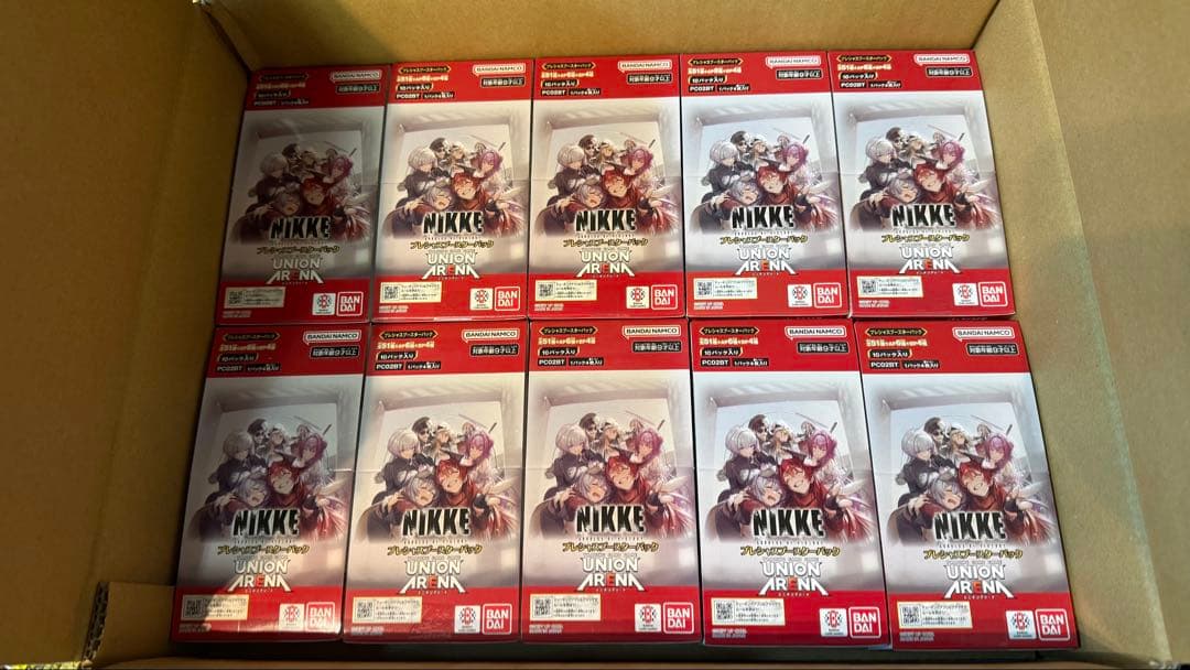 NIKKE 勝利の女神 プレシャスブースターパック ユニオンアリーナ 10box