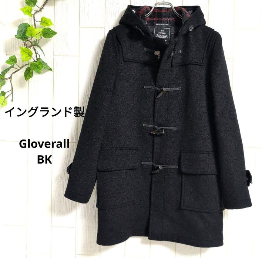 美品 イングランド製 gloverall ダッフルコート ウール unisex