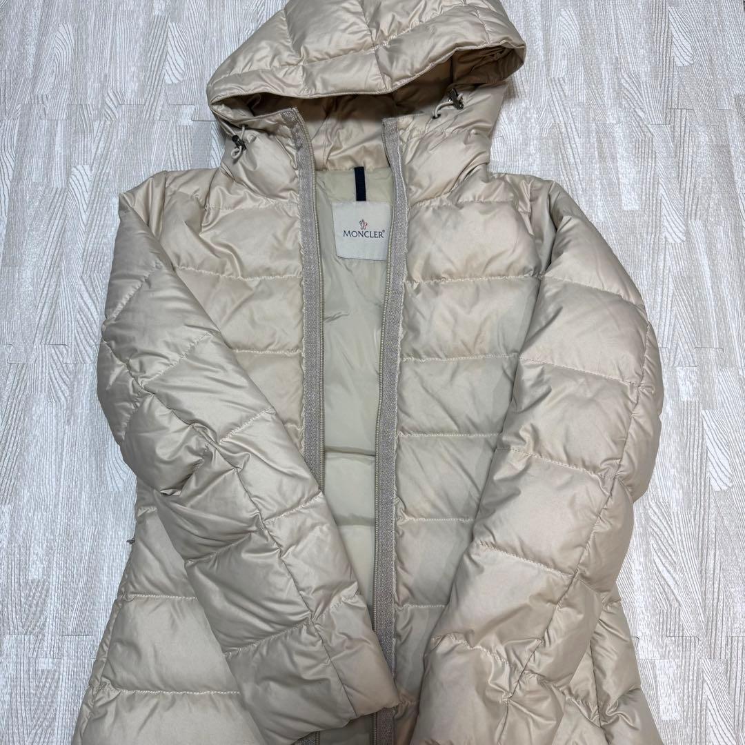 MONCLER ダウンジャケット ベージュ サイズ1 モンクレール