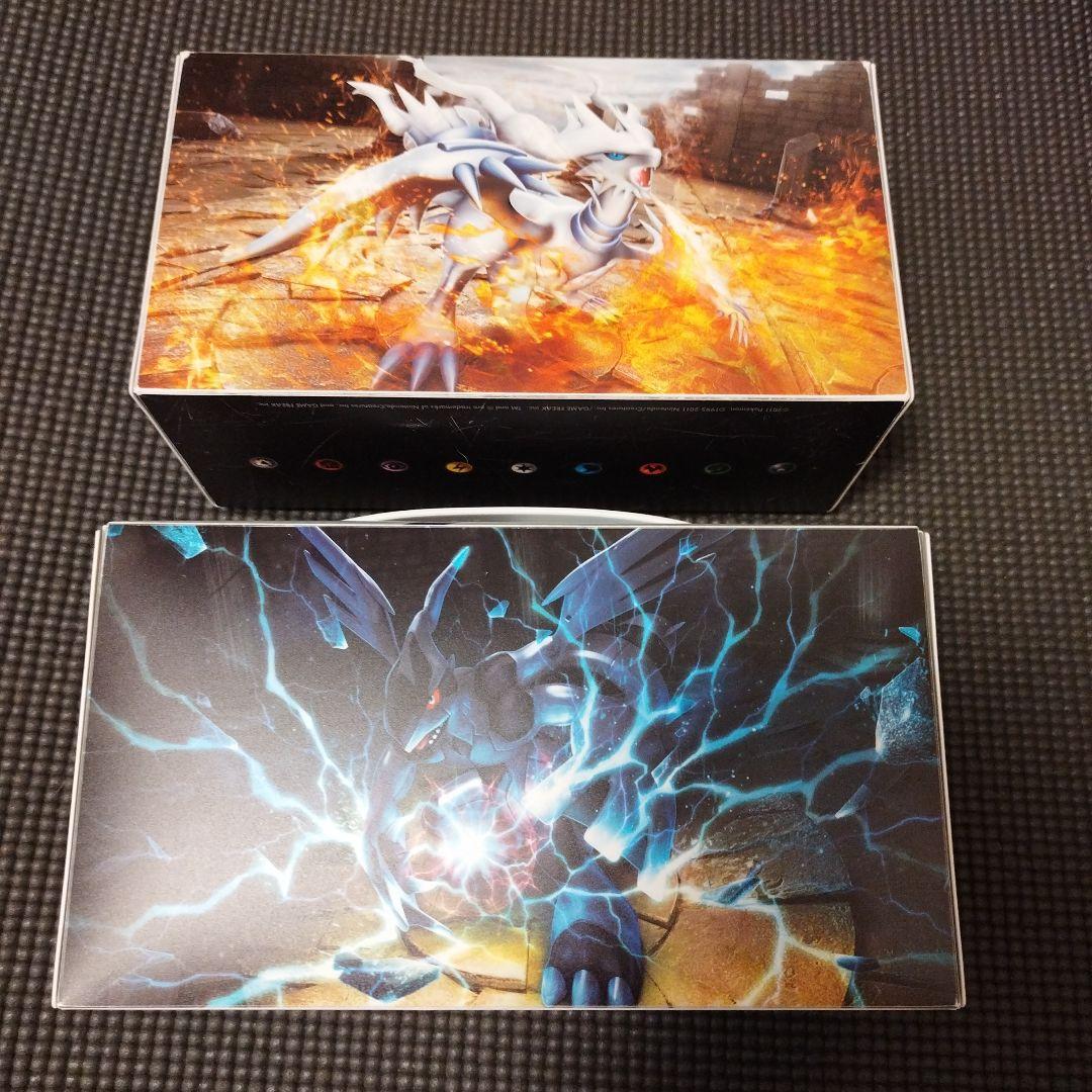 ポケモンカードゲーム デッキケース ゼクロム レシラム BW - メルカリ