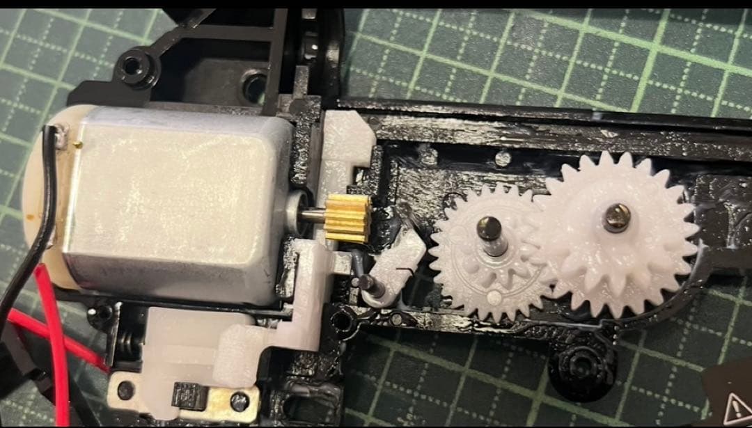 東京マルイ カスタム品 H&K MP5A5 電動ガン 金属ピニオンギア 軽量化