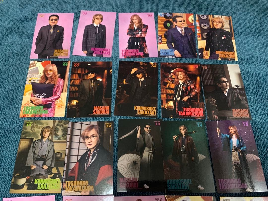 THE ALFEE 2025 春ツアー トレカ 30枚 コンプリートセット - メルカリ