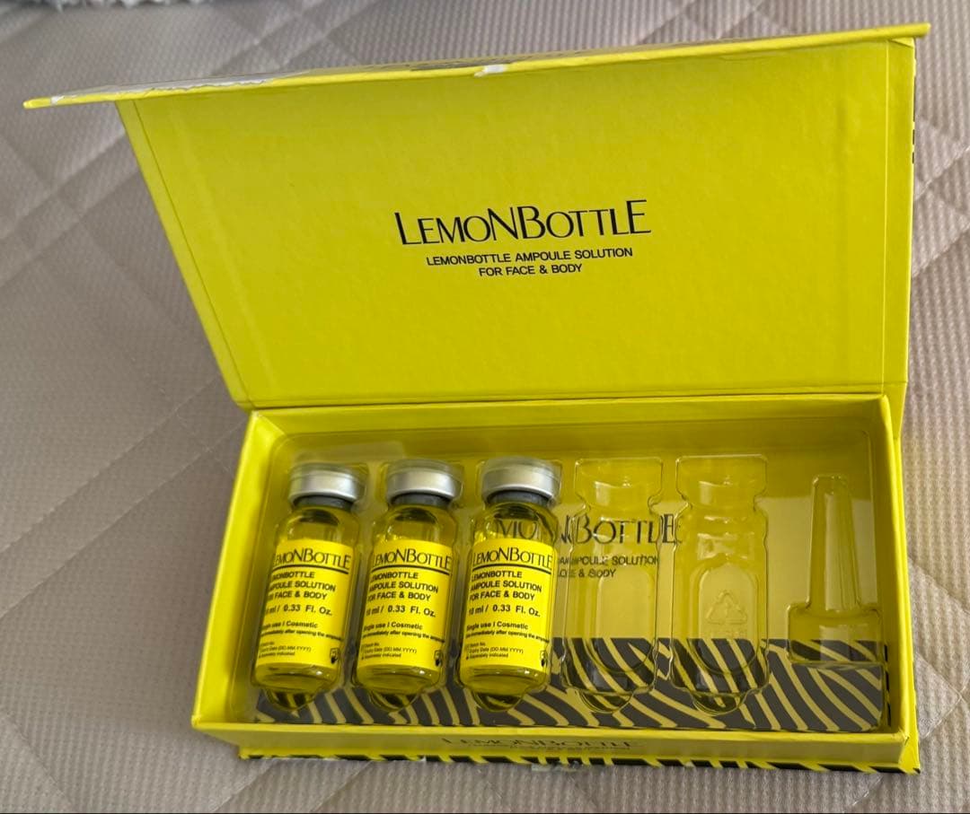 LEMONBOTTLE ブースター 5本入り の残り3本 10ml