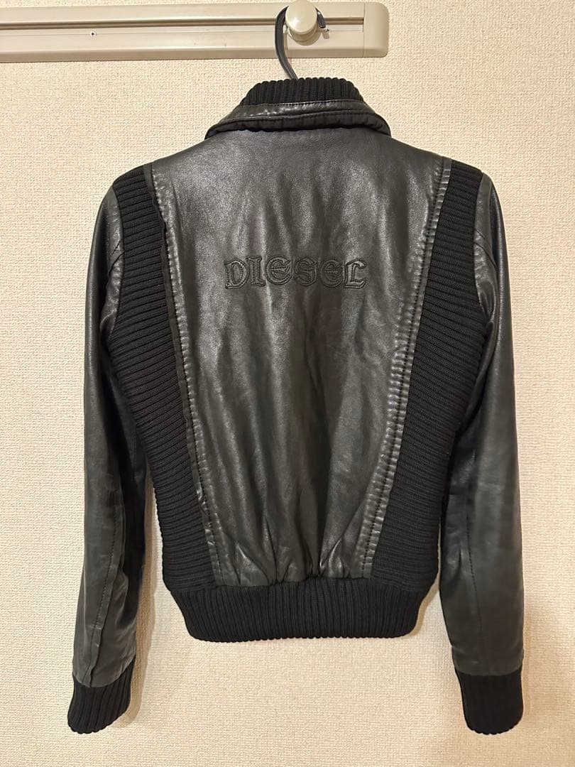 59b3d454様専用DIESEL ディーゼル ラムレザージャケット - メルカリ