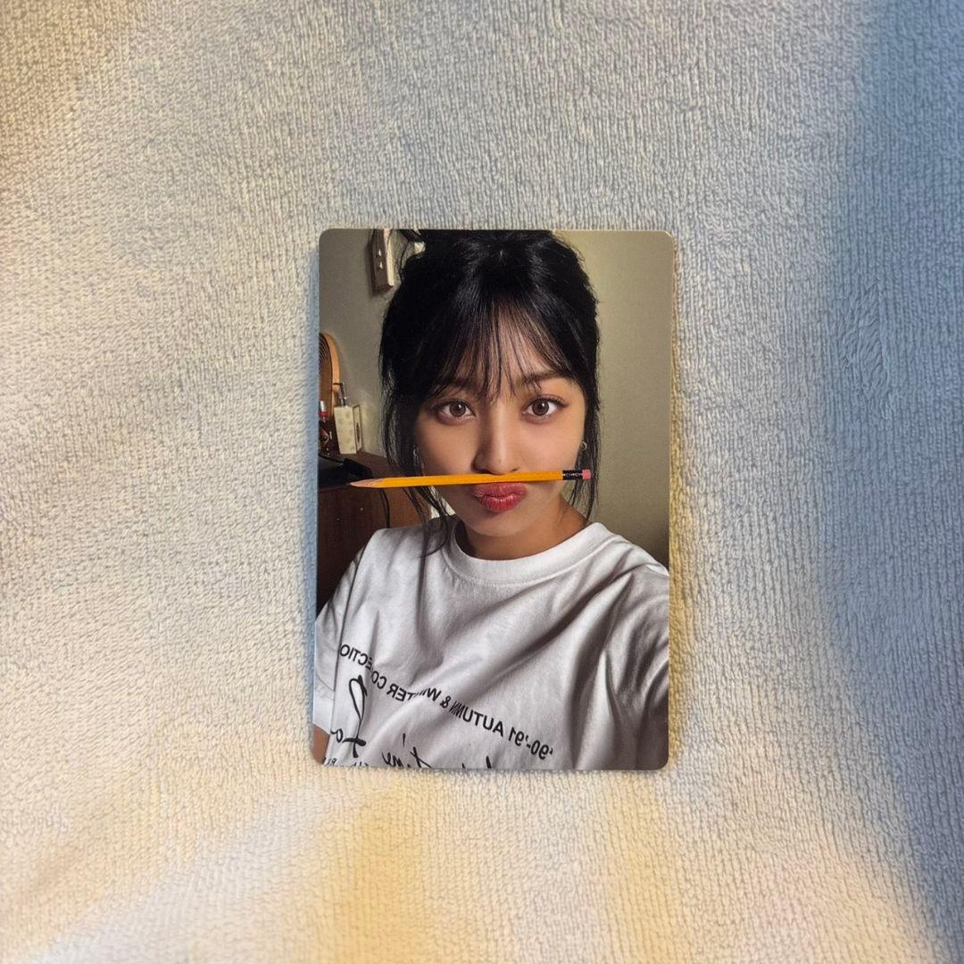 TWICE ジヒョ zone サノク トレカ ソロ musicbank